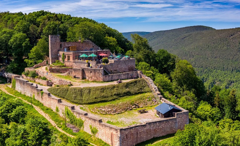 Burgruine Rietburg, Rhodt unter Rietburg, Germany, Germany